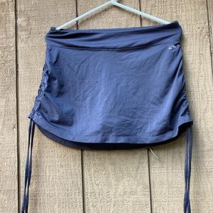 Girls Gray Champion Swim Skirt